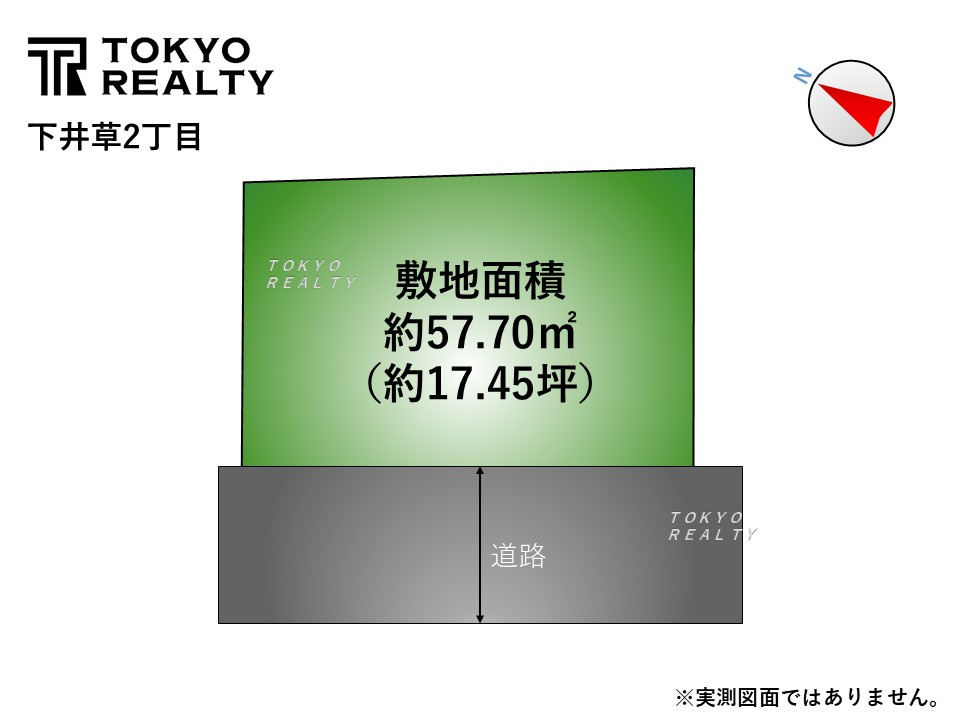 杉並区下井草2丁目　新築戸建の区画図|区画図

現地ご見学希望・資料請求などお気軽にお問い合わせ下さい！
03-5990-5201