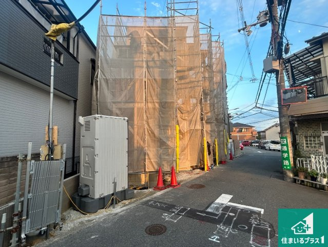 ◆堺市中区福田　第14期　新築一戸建ての外観|現在建築中！落ち着いた街並みで新生活を始めることが出来そう！周辺の物件も併せてご紹介させて頂きます！