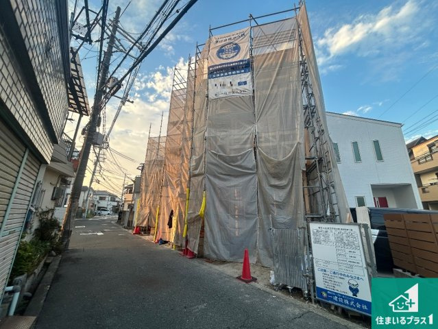 ◆堺市中区福田　第14期　新築一戸建ての外観|現在の進捗状況です！順調に作業進行中、完成が待ち遠しいです！詳細の間取り等、お気軽にお問い合わせください！