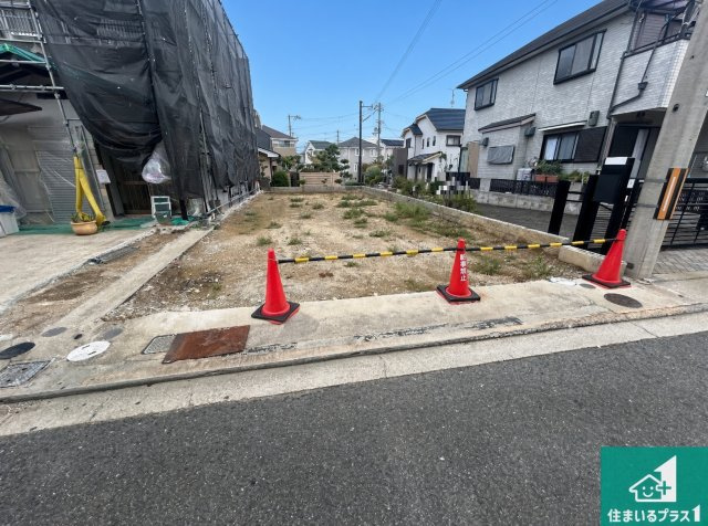 堺市中区福田　第14期　新築一戸建ての外観|周辺は落ち着いた街並みの住宅地！子育てがしやすい住環境です！まだ未完成ですが、現地でしかわからない事もございます。是非一度ご覧ください。
