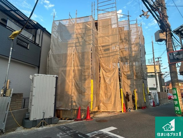 ◆堺市中区福田　第14期　新築一戸建ての外観|周辺は落ち着いた街並みの住宅地！子育てがしやすい住環境です！まだ未完成ですが、現地でしかわからない事もございます。是非一度ご覧ください。
