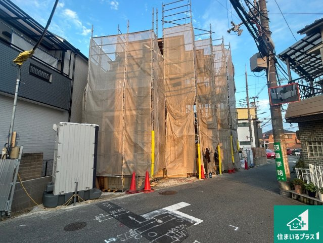 ◆堺市中区福田　第14期　新築一戸建ての外観|現在建築中！落ち着いた街並みで新生活を始めることが出来そう！周辺の物件も併せてご紹介させて頂きます！
