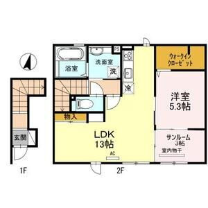 ルミエール　メゾンの間取り