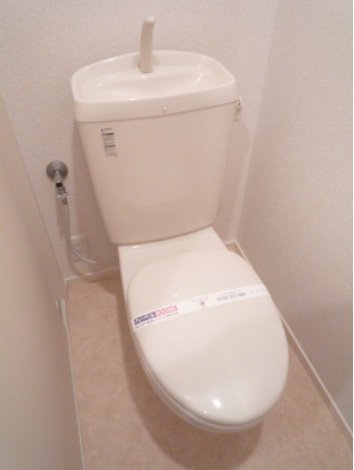 ラフィネ上池台のトイレ
