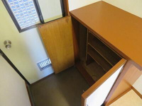 下駄箱あり