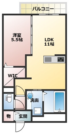 レブ　エスペランスの間取り