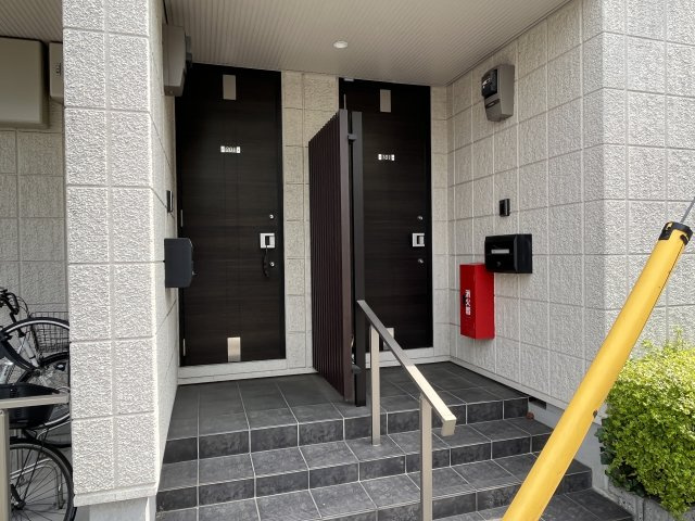黒川邸のエントランス