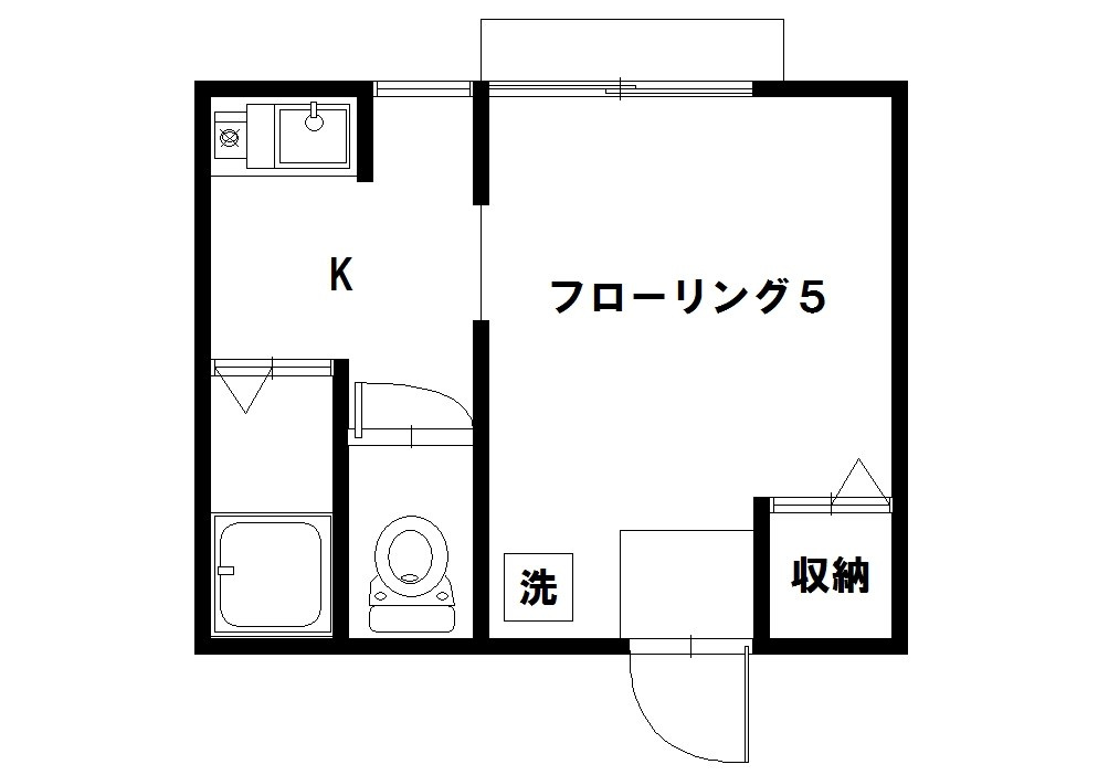 ハイム小松の間取り