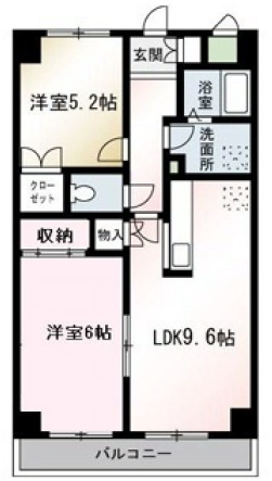 【間取り】 | アンシャンテ朝霞台