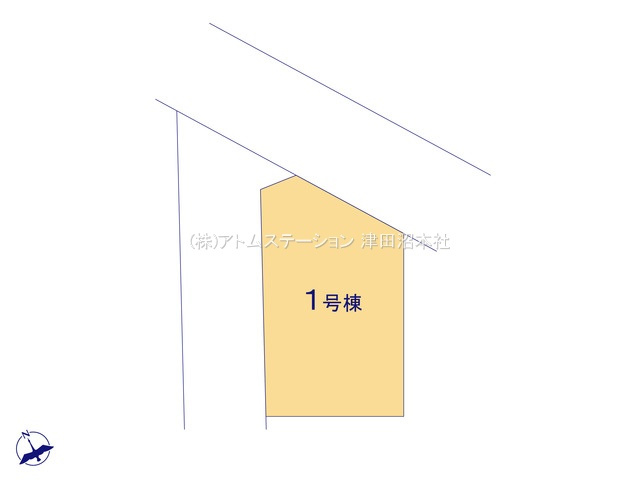 【区画図】 | アトムセレクト船橋市三山512　1棟1号棟