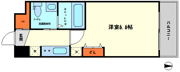 アーデンタワー本町イーストの間取り|アーデンタワー本町イースト　間取り