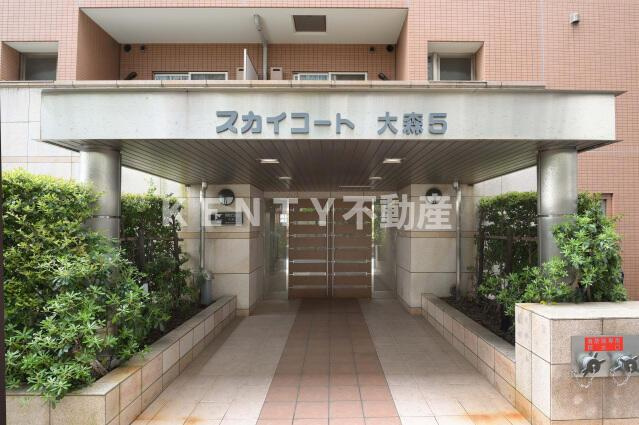 【エントランス】 | スカイコート大森第５ | 毎日通るエントランスはこのようになっています
