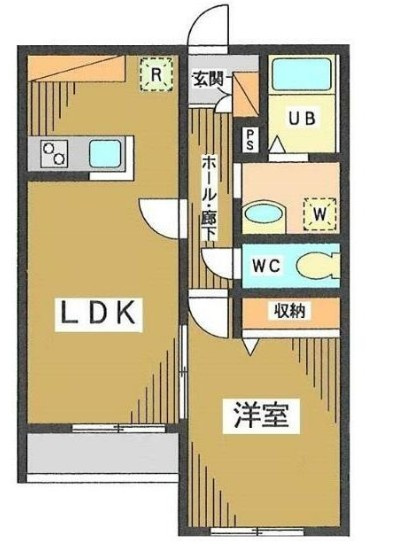 ヴァンベールＭの間取り