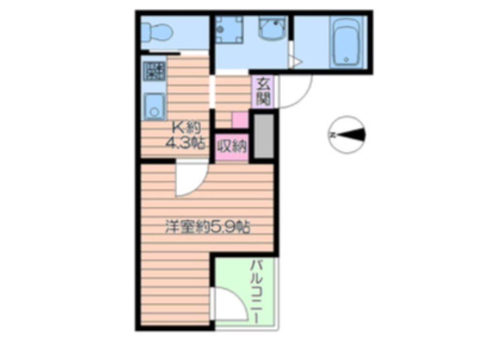 ｌｕｘｅ西川口の間取り