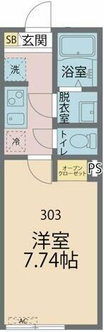 カインドネス南与野の間取り
