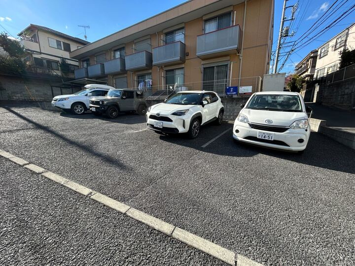 エスポワール柏の駐車場|駐車スペースもあります