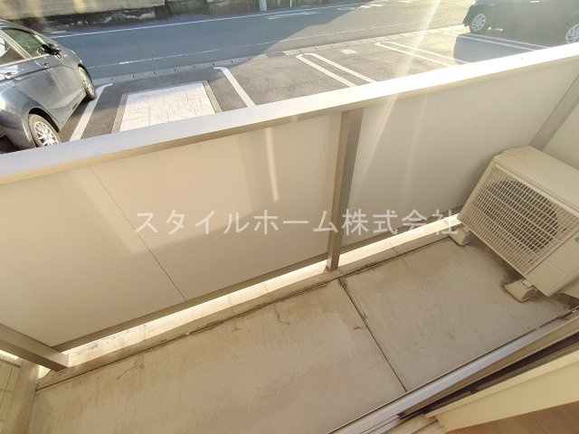 サンハイム野路のバルコニー