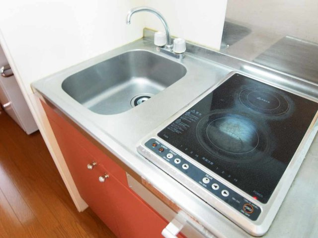 レオパレスメゾンソレイユⅡのキッチン|キッチンです