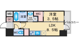 【間取り】 | エステムコート名駅南シティリンク | 略図の為、現状優先
