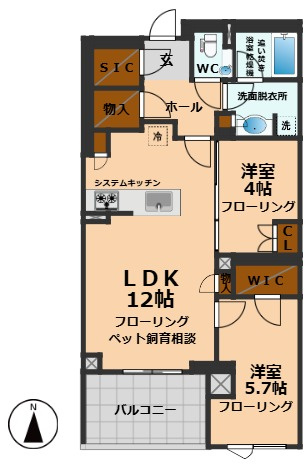 【間取り】 | 千代田マンション浜田山