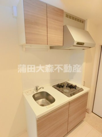 ウェルスクエア蒲田EASTのキッチン|2口ガスシステムキッチン