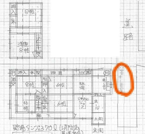 市町貸家の間取り