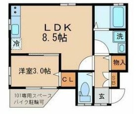 コランダムの間取り