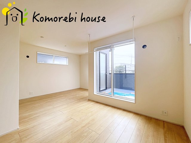 上尾市今泉　5期　新築一戸建て　ブルーミングガーデン　02の寝室|2026.9.19撮影済み