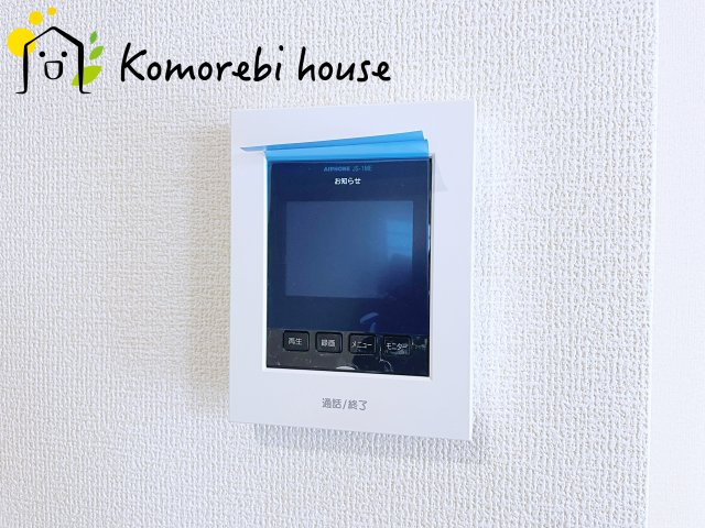上尾市今泉　5期　新築一戸建て　ブルーミングガーデン　02の防犯設備|2026.9.19撮影済み