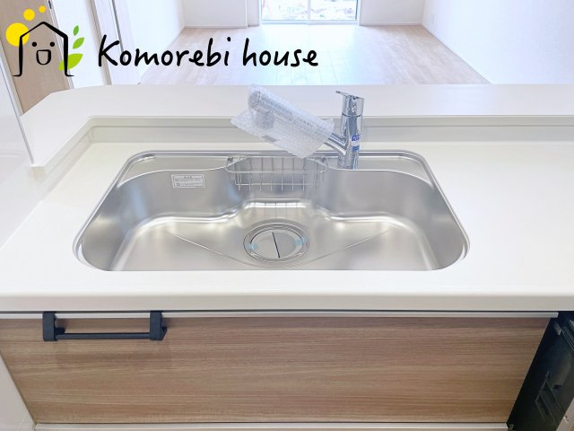上尾市今泉　5期　新築一戸建て　ブルーミングガーデン　02のキッチン|2026.9.19撮影済み