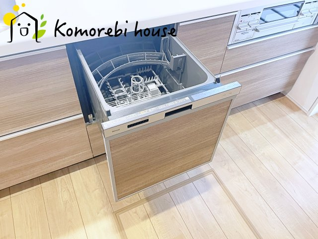 上尾市今泉　5期　新築一戸建て　ブルーミングガーデン　02のキッチン|2026.9.19撮影済み