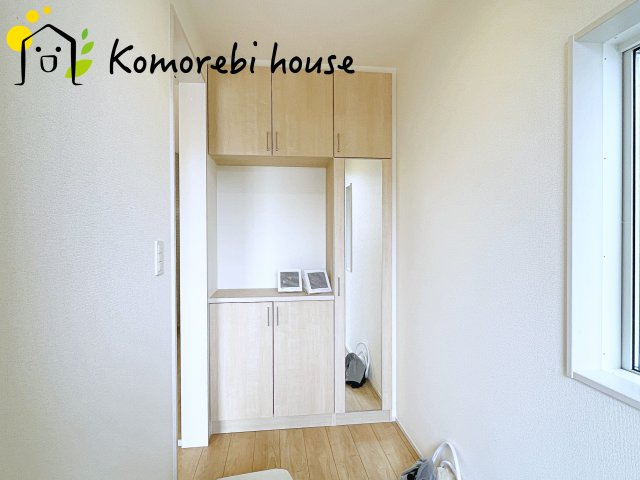 上尾市今泉　5期　新築一戸建て　ブルーミングガーデン　02の玄関|2026.9.19撮影済み