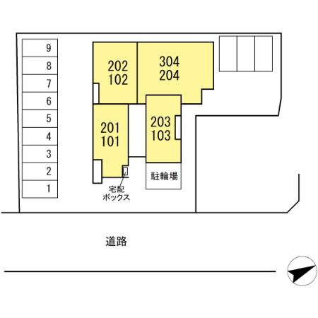 The Soveriaの区画図