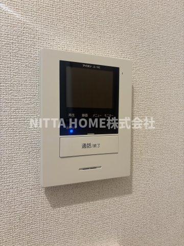 京丹後市峰山町荒山のアパートのセキュリティ|TVインターホンも設置済み◎