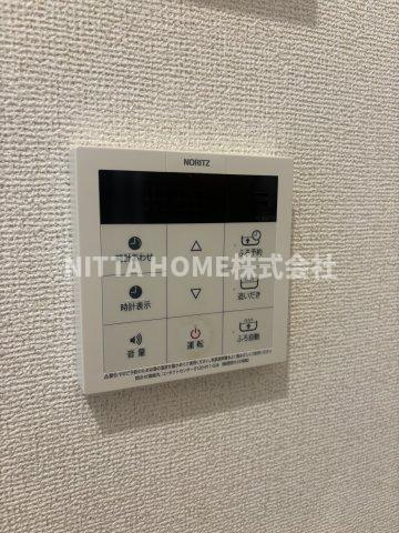 京丹後市峰山町荒山のアパートの浴室|追炊き付きでいつでも暖かいお風呂に入れます＊