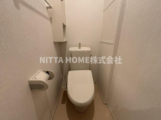 京丹後市峰山町荒山のアパートのトイレ|ウォシュレット付きで快適です◎
