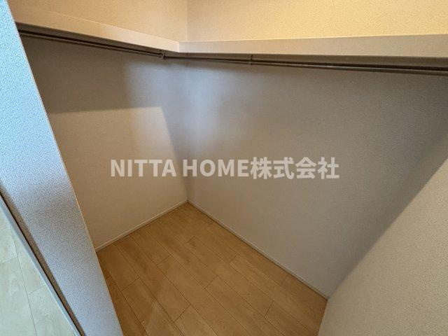 京丹後市峰山町荒山のアパートの収納|ウォークインクローゼットもあります◎