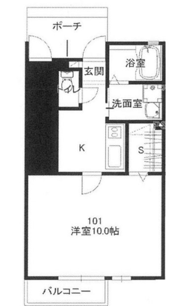 メゾン　アイの間取り