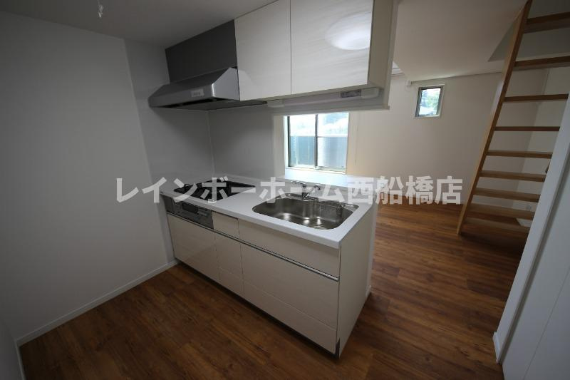 Nishifuna Treehouseのキッチン