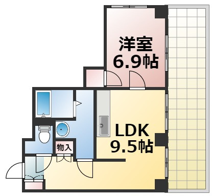 【間取り】 | トラスティ加美　仲介手数料無料
