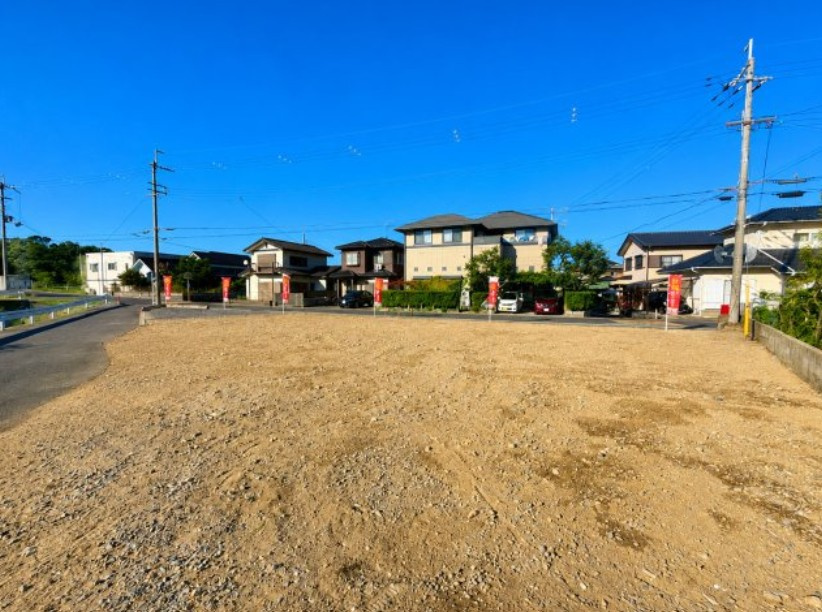 野洲市市三宅　売土地の外観