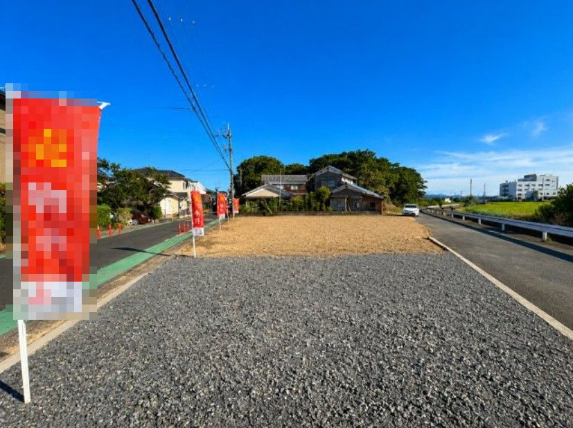 野洲市市三宅　売土地の外観