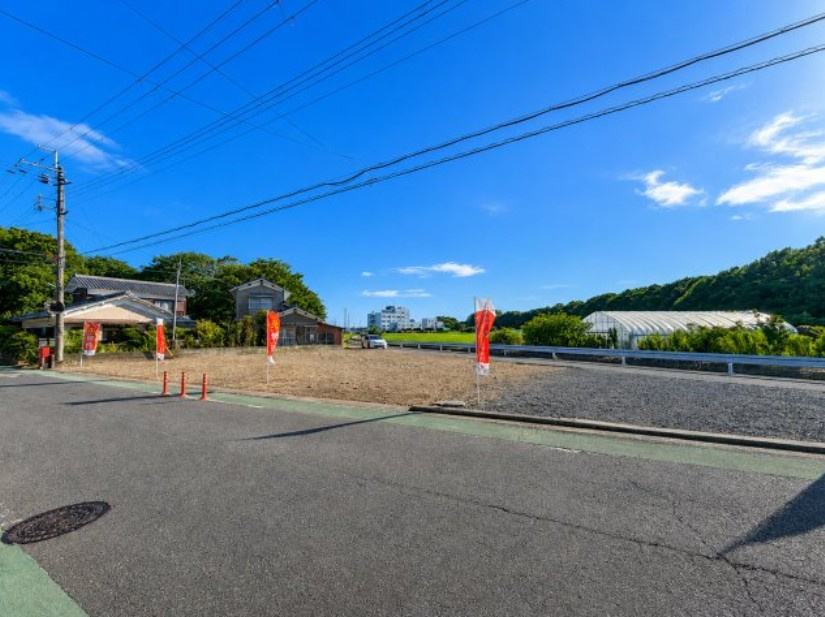 野洲市市三宅　売土地の外観