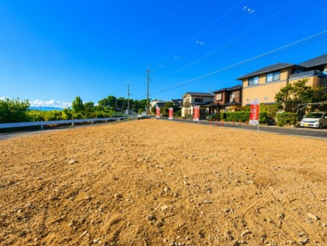 野洲市市三宅　売土地の外観