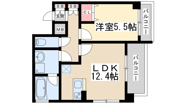 【間取り】 | グラスロード新大阪