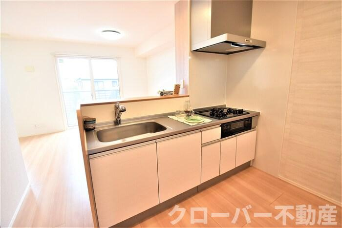 フキノトウ牟礼北 B棟のキッチン|システムキッチン