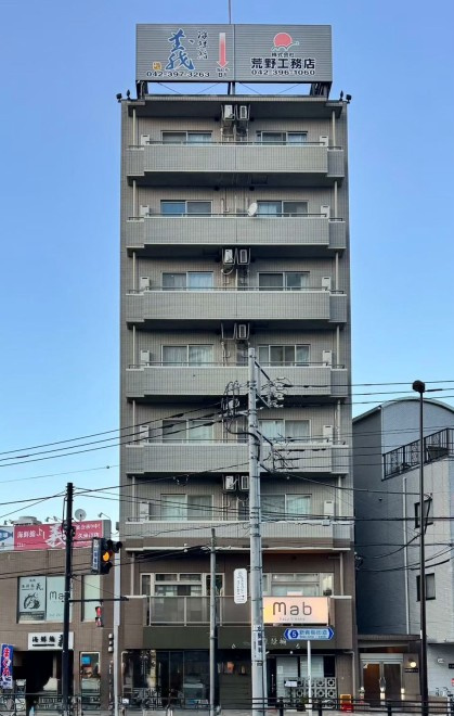 東村山市栄町１丁目の賃貸マンションの外観