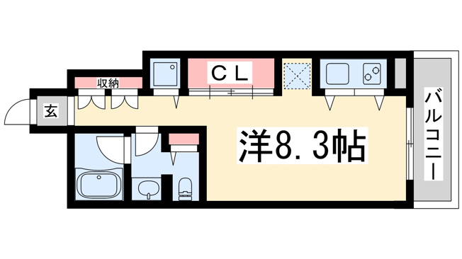 【間取り】 | リーガル新大阪駅前2