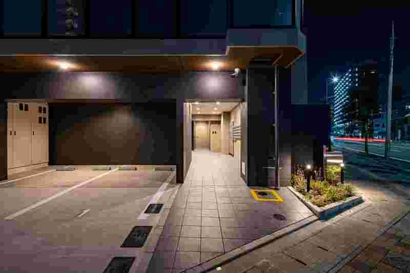 サードプレイス吉塚駅前のエントランス