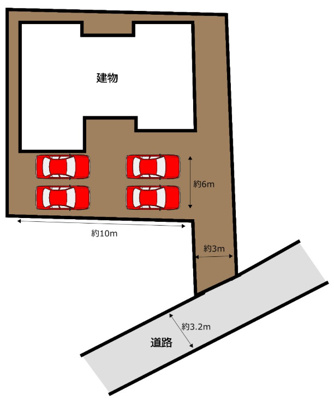 【区画図】 | 富士市船津　中古戸建て　全1棟